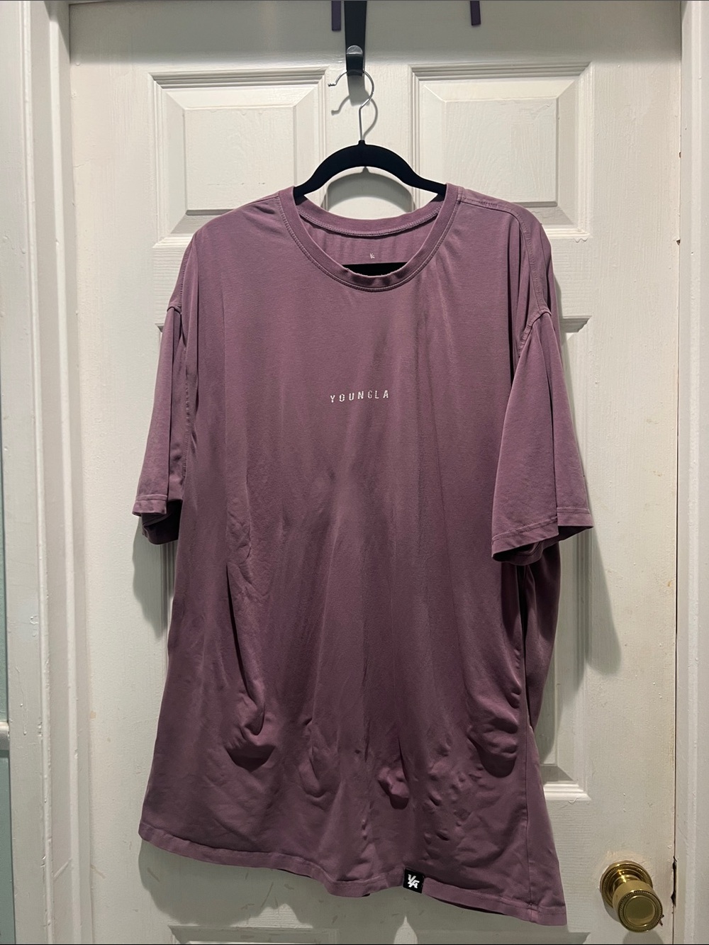 YoungLA Oversized Mauve Short Sleeve Tee